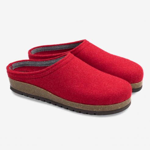 Wool clogs with cork soles new arrivals